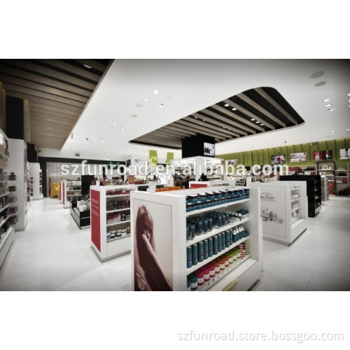 China Modern Shop Furniture Showcase Design For Cosmetic